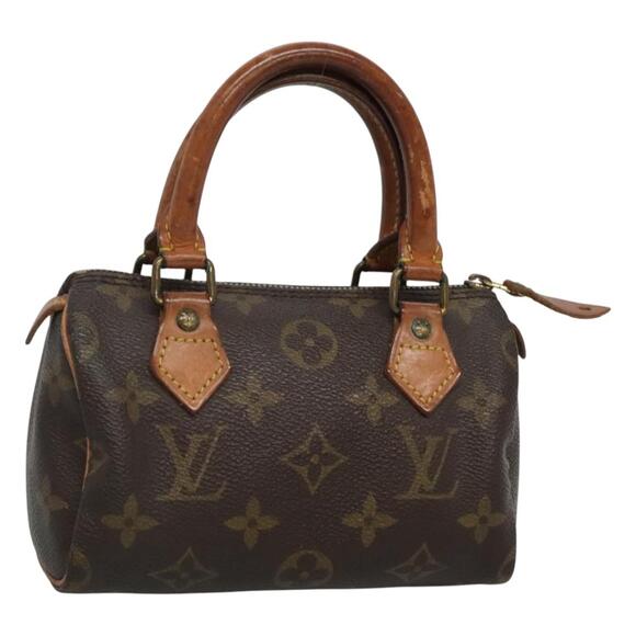 LOUIS VUITTON Monogram Mini Speedy Hand Bag M41534 - Picture 1 of 16